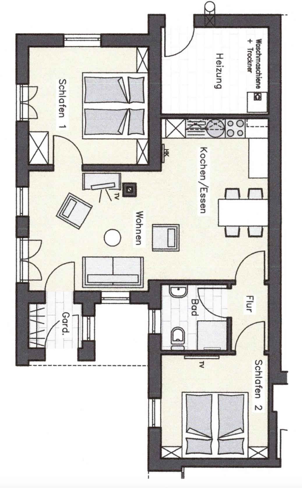 17 Am Berg Apartment *